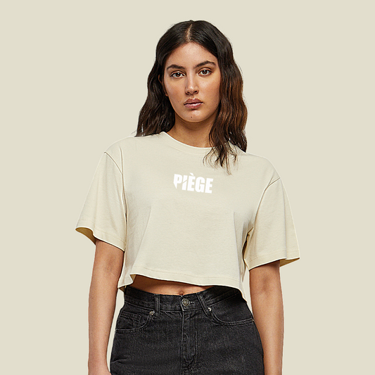 PIÈGE CROP TOP (SAND)