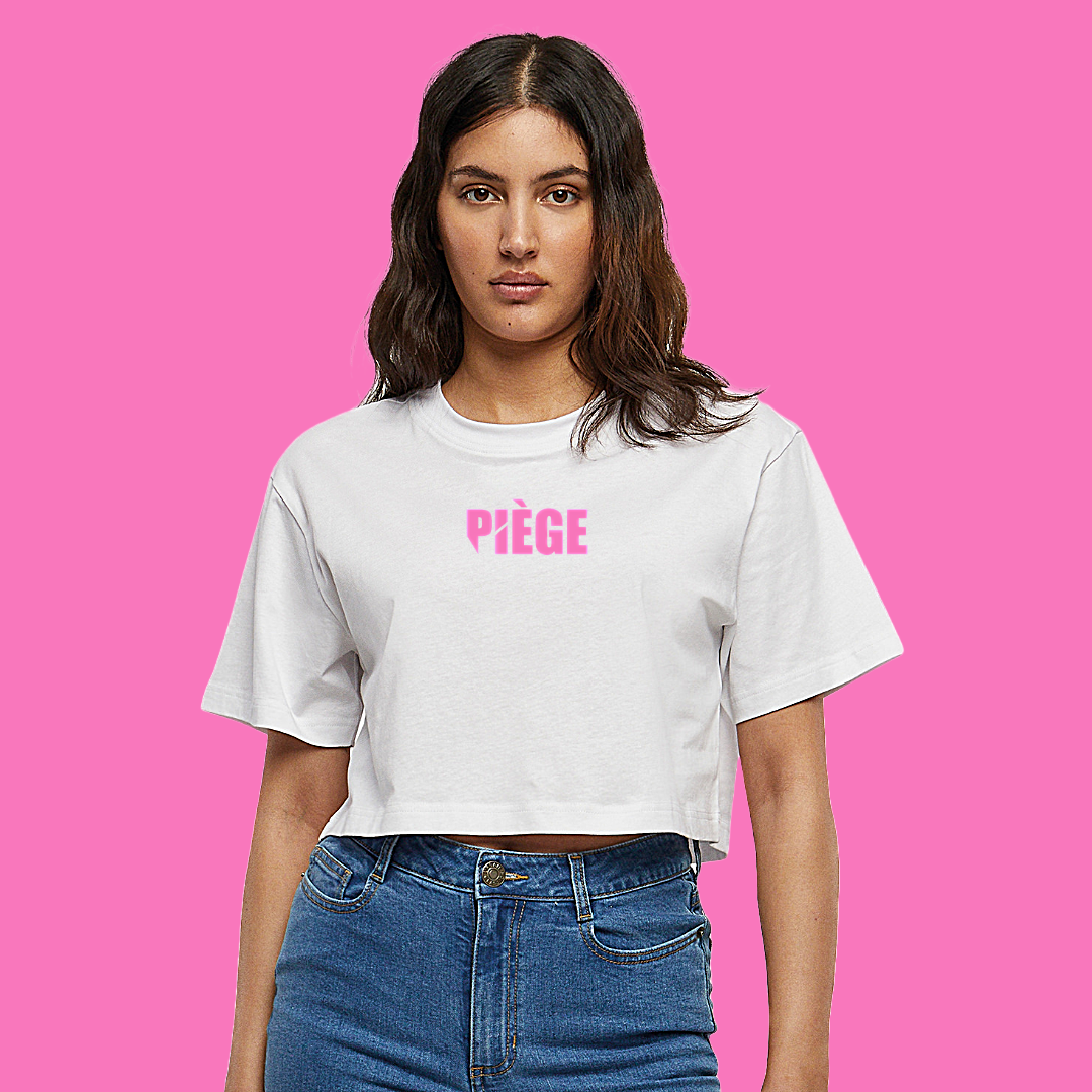 PIÈGE CROP TOP (WHITE)