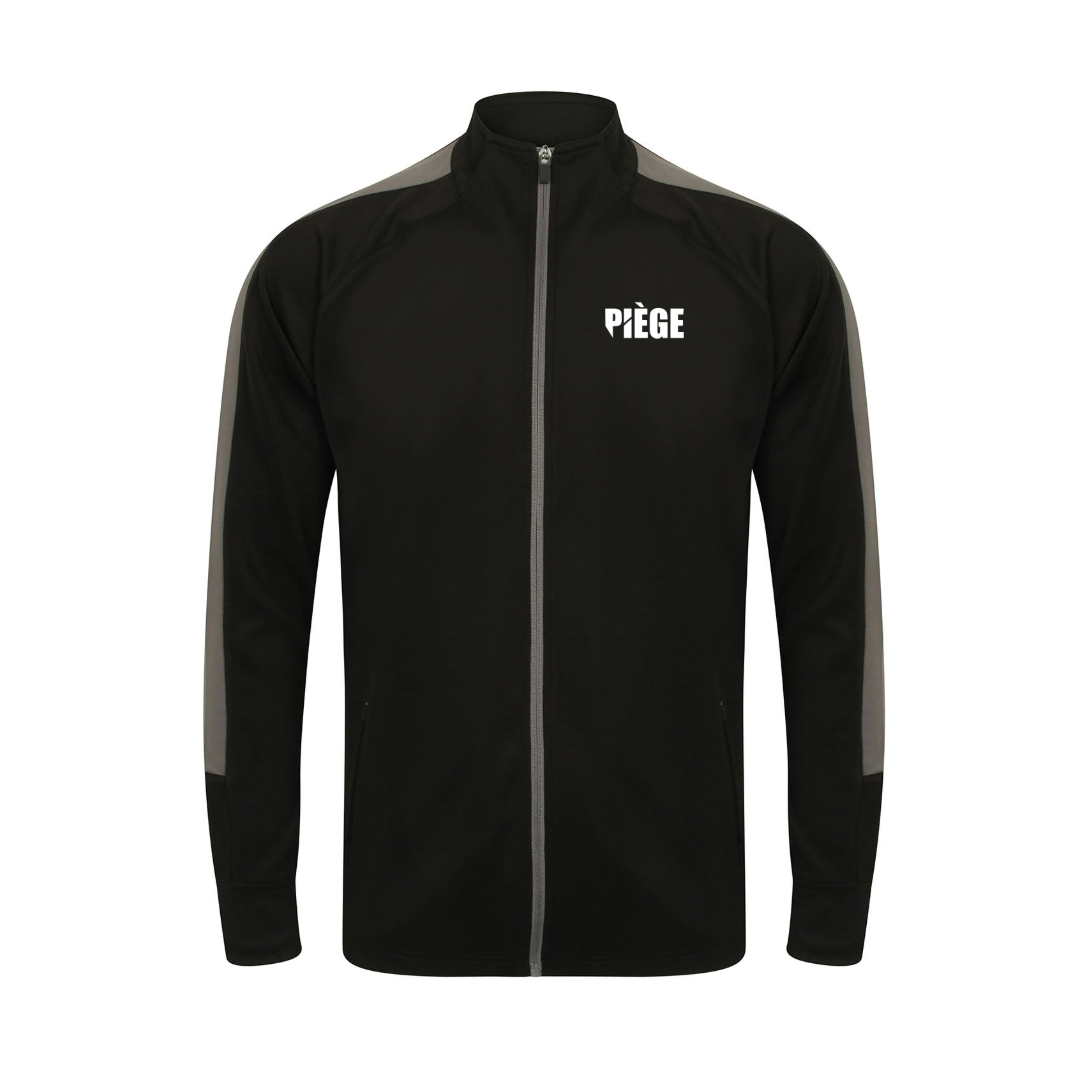 TRACKSUIT JACKET (BLACK / CARBON)